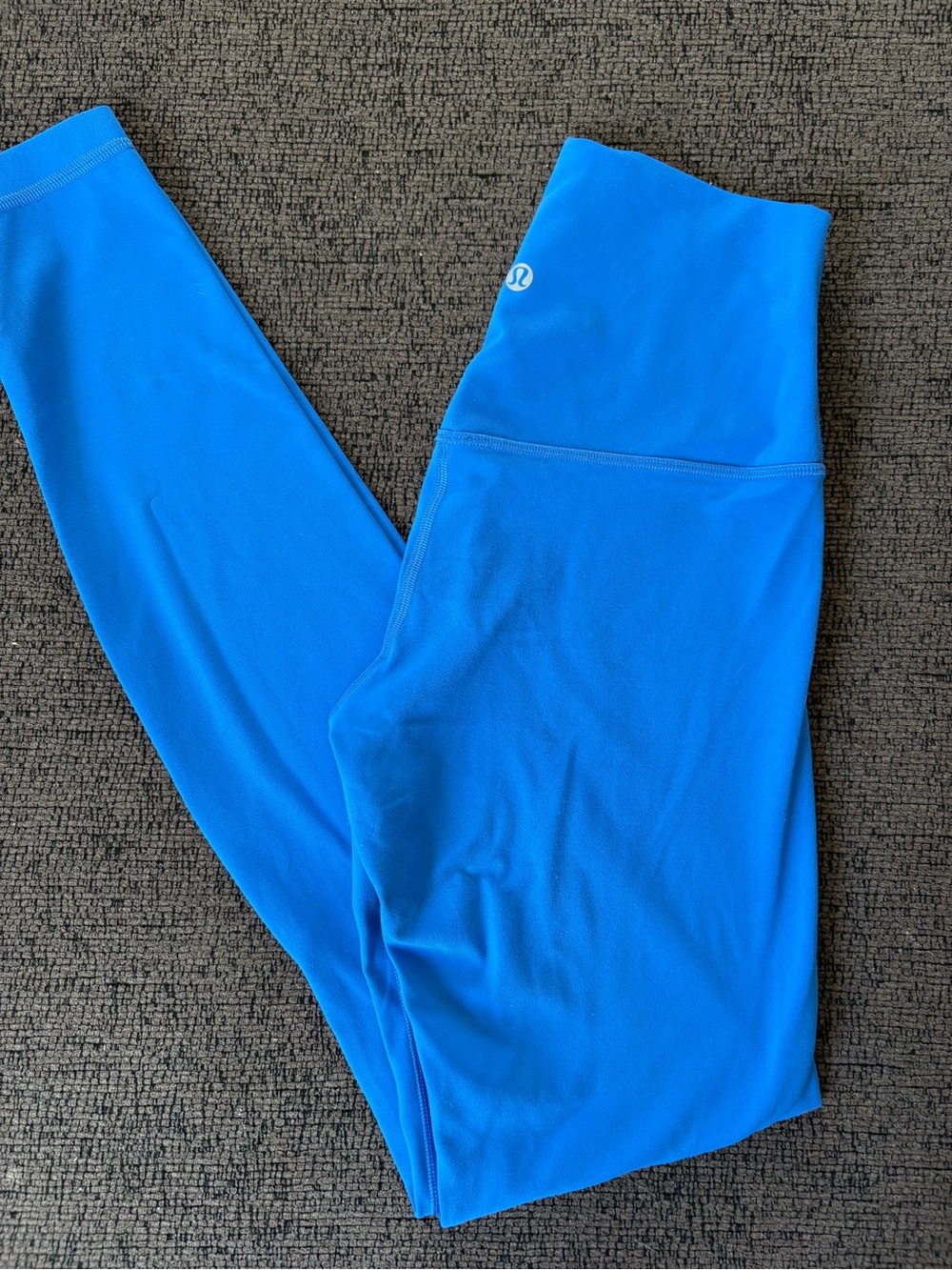 lululemon athletica Electric Blue High-Waist Performance Leggings
